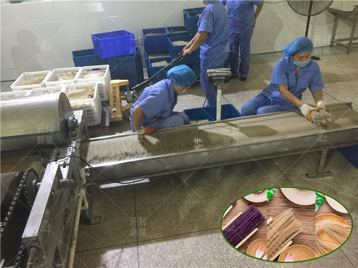 粉絲機(jī)粉條機(jī)免搓洗免冷凍，加工一次成型